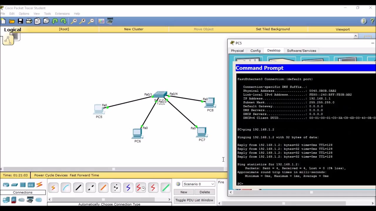 Cisco Packet Tracer Play on Mac 7.0.0